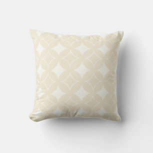 Beige shippo pattern cushion