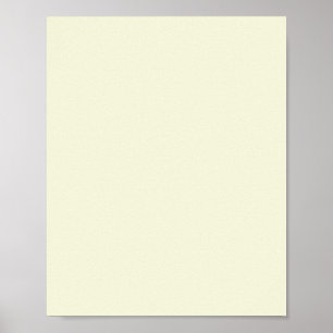  Beige (solid color)  Poster