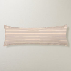 Beige Stripes Body Cushion