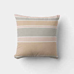 Beige stripes cushion
