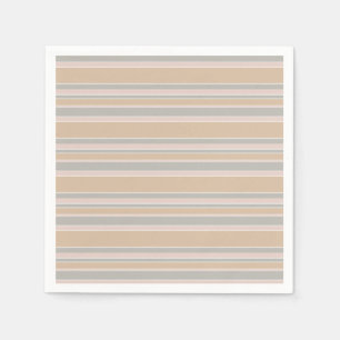 Beige stripes napkin