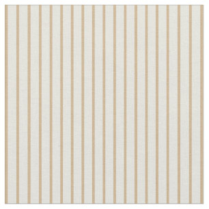 Beige & Tan Striped/Lined Pattern Fabric