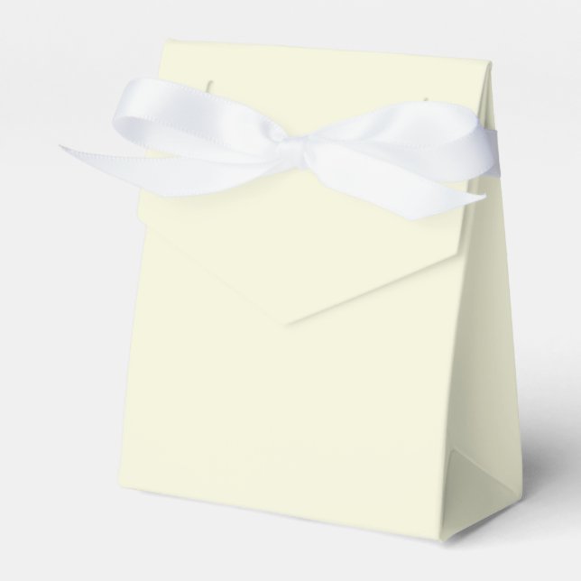 Beige Tent Favour Box (Front Side)