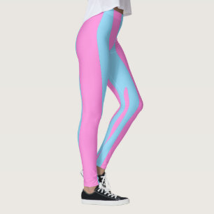 beige white leggings