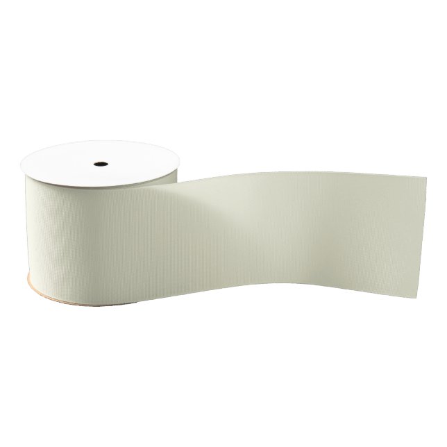 Beige Wide Grosgrain Ribbon (Spool)
