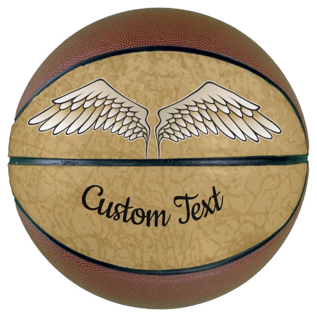 Beige Wings Basketball (Front)