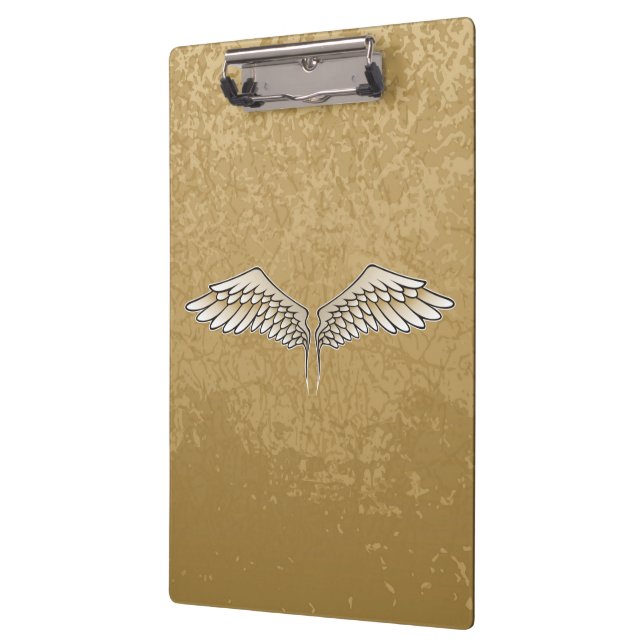 Beige wings clipboard (Left)