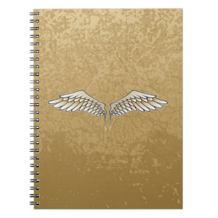 Beige wings notebook