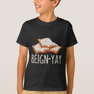 Beign-yay Quote For A Beignet Byker T-Shirt