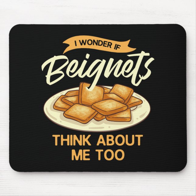 Beignet New Orleans French Quarter  Mouse Mat (Front)