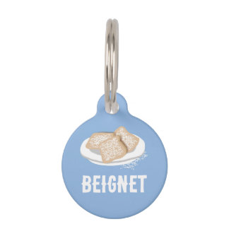 BEIGNET PET TAG