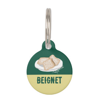 BEIGNET PET TAG