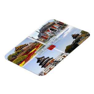 Beijin - China - Mosaic - Magnet