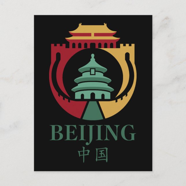 Beijing China Asia Postcard (Front)