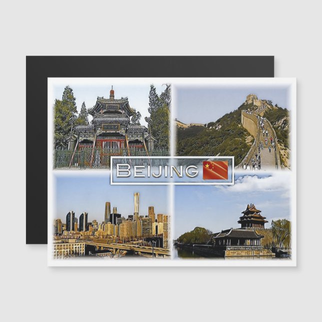 Beijing - China - Mosaic - (Front/Back)