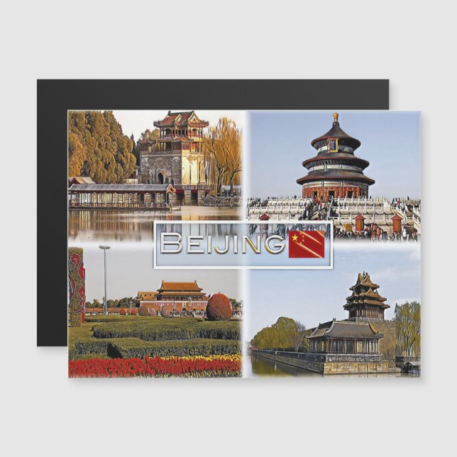 Beijing - China - Mosaic - (Front/Back)