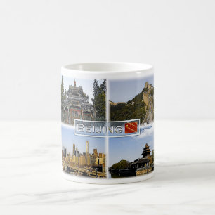 Beijing - China - Mosaic - Coffee Mug