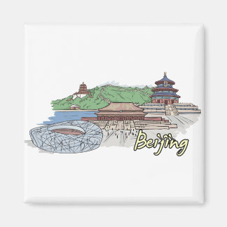 Beijing - China.png Magnet