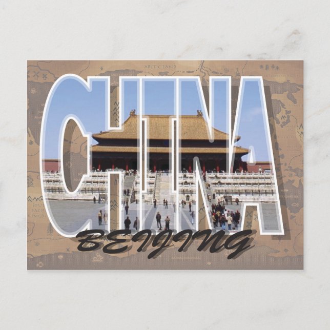 Beijing, China Postcard (Front)