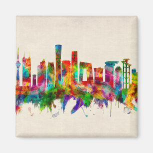 Beijing China Skyline Magnet