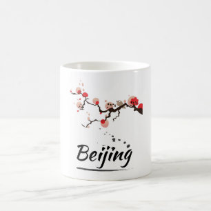 Beijing China Vintage Travel Art Coffee Mug