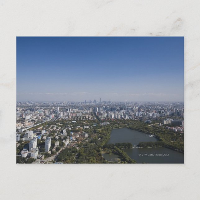 Beijing Cityscape Postcard (Front)