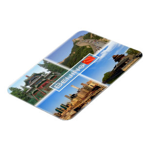 Beijing - Niujie Mosque - Great Wall Badaling - Magnet