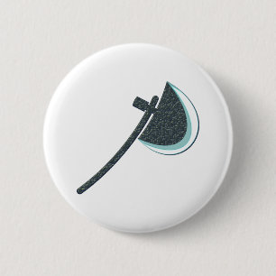 Beil Axt axe 6 Cm Round Badge