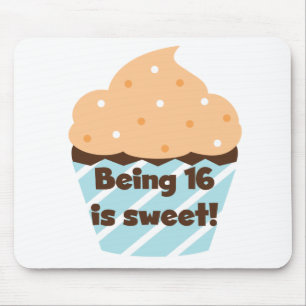 Being 16 is Sweet Birthday T shirts and Gifts Mouse Mat
