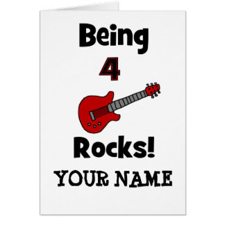 Being 4 Rocks! Guitar Design