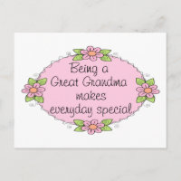 Being a Great grandma makes everyday Special