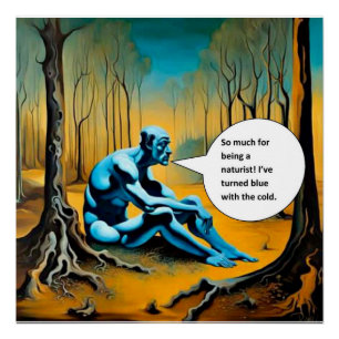 Being a Naturist Poster