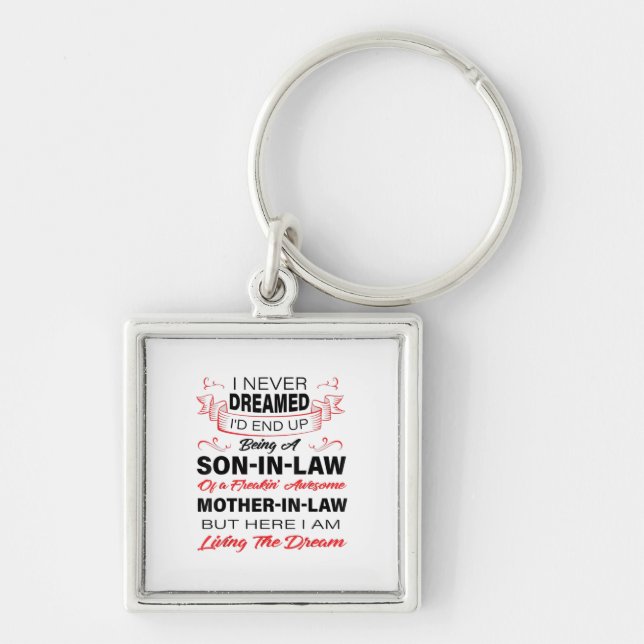 Being A Son In Law Gift For Your Son Key Ring (Front)