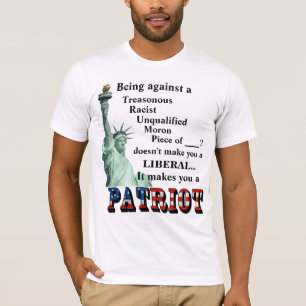 Being against a TRAITOR doesn't make you a LIBERAL T-Shirt