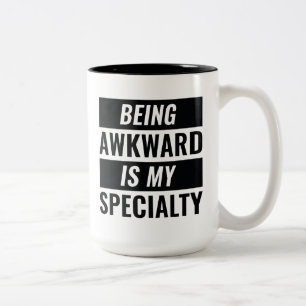 Being Awkward Two-Tone Coffee Mug