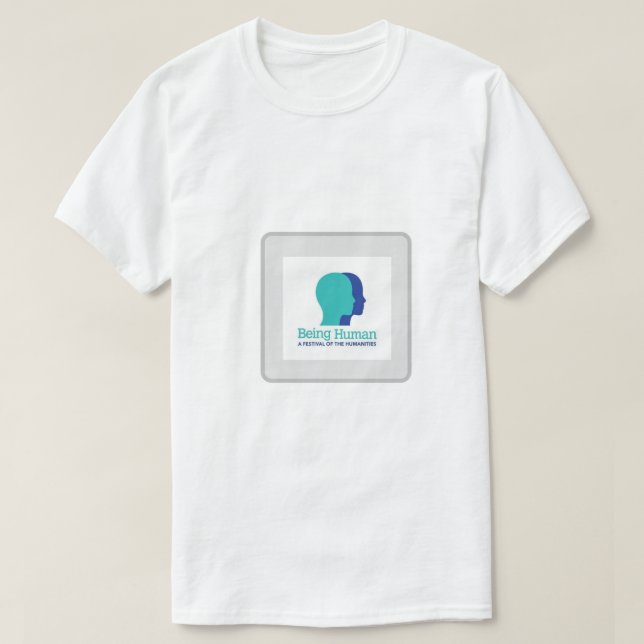 Being Human white printed t shirt (Design Front)