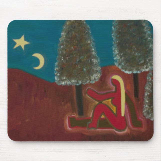 Being in Scotland With my Thoughts 2009 Mouse Mat (Front)