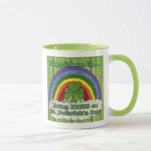 Being Irish On St Patrick's Day Coffee Mug