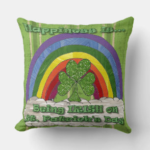 Being Irish On St Patrick's Day Cushion