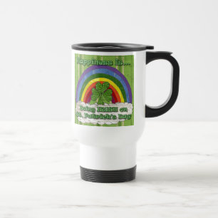 Being Irish On St Patrick's Day Travel Mug