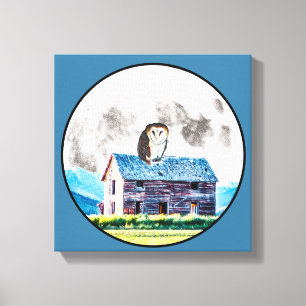 Being of Day and Night Canvas Print