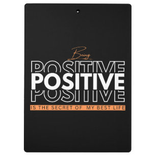 Being Positive Clipboard