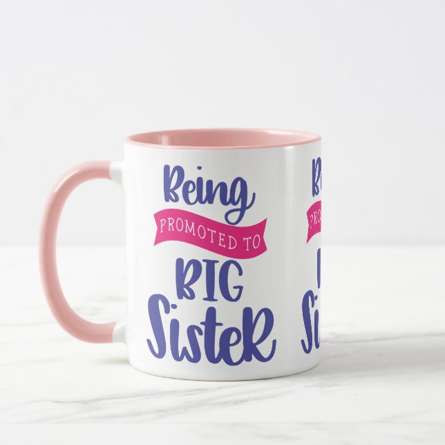 Being Promoted To Big Sister Mug (Left)