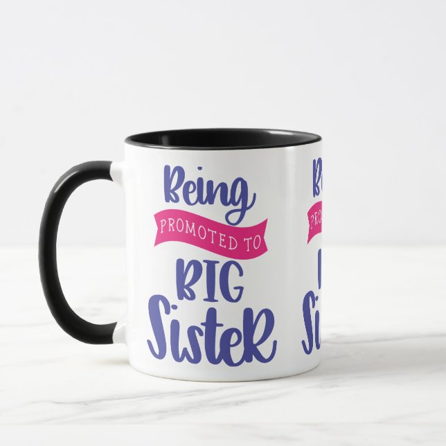 Being Promoted To Big Sister Mug (Left)