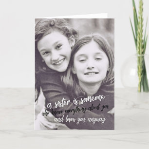 BEING SISTERS Greeting Card