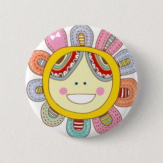 Being So Happy 6 Cm Round Badge