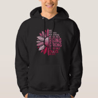 Being Strong Breast Cancer Awareness Sunflower