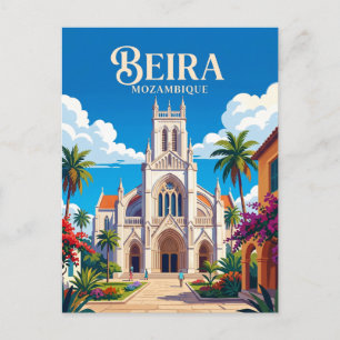 Beira Cathedral Mozambique Postcard
