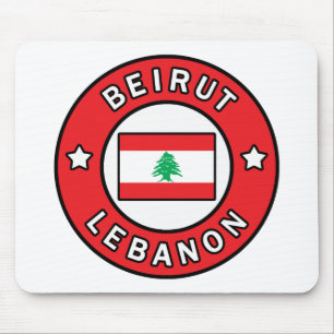 Beirut Lebanon Mouse Mat