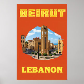 Beirut, Lebanon poster